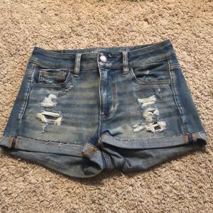 American Eagle High Rise Shorts